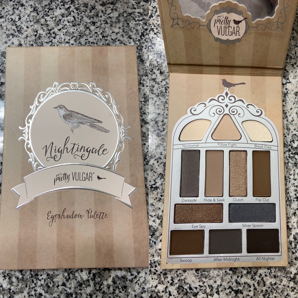 Pretty Vulgar Nightingale Eyeshadow pallet